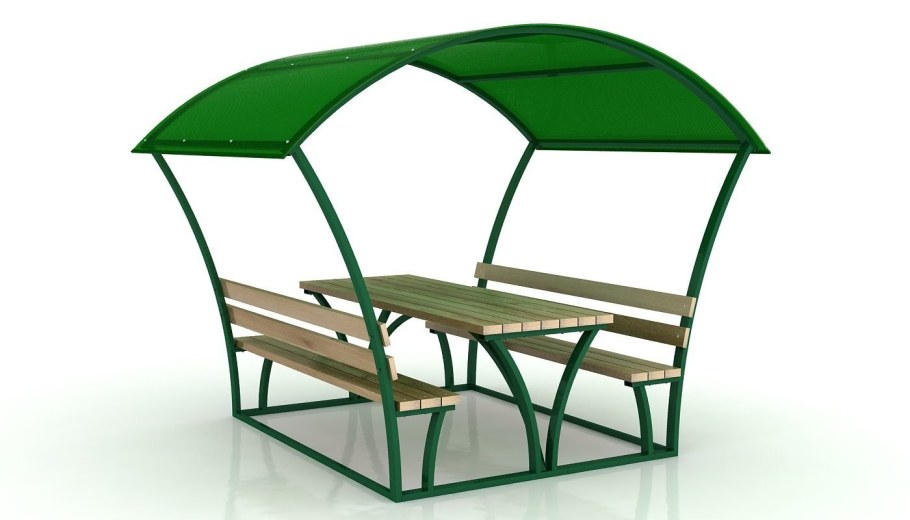 Беседка 2.5 =2 металлопрофиль