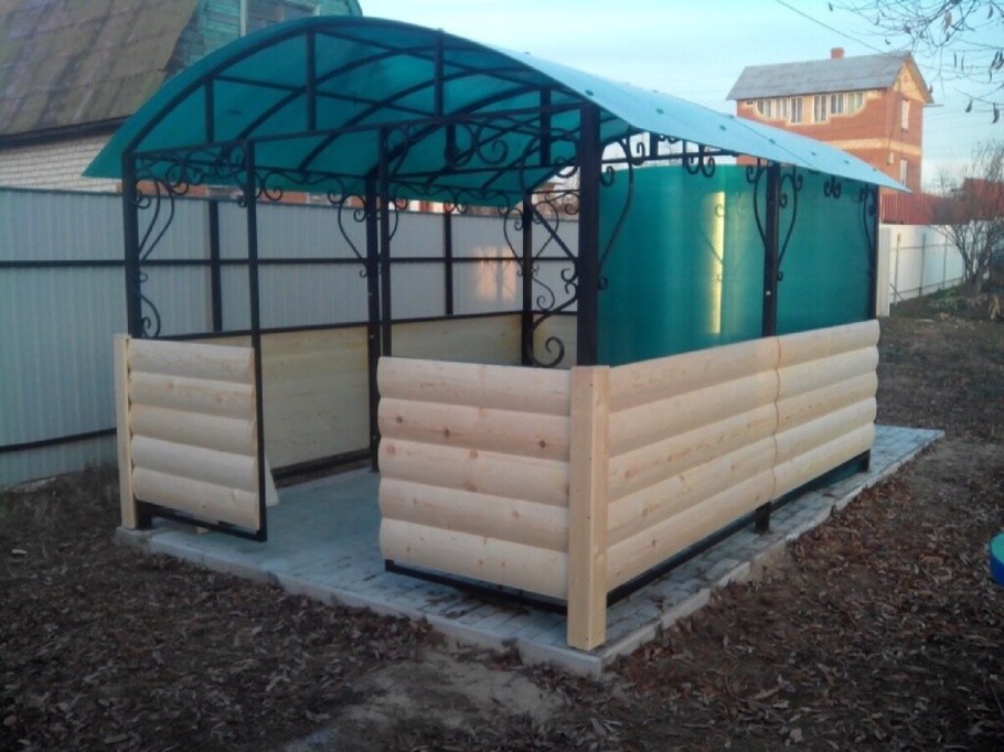 Беседка с четырехскатной крышей 3х3 метра чертеж из профильной трубы