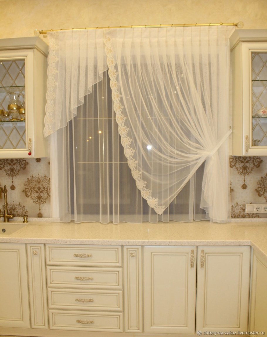 Занавески сетка на кухню