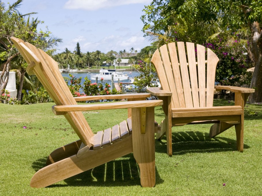 DIY Садовая мебель Адирондак
