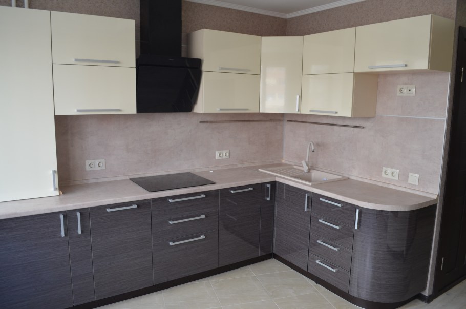 Фасады мокко глянец