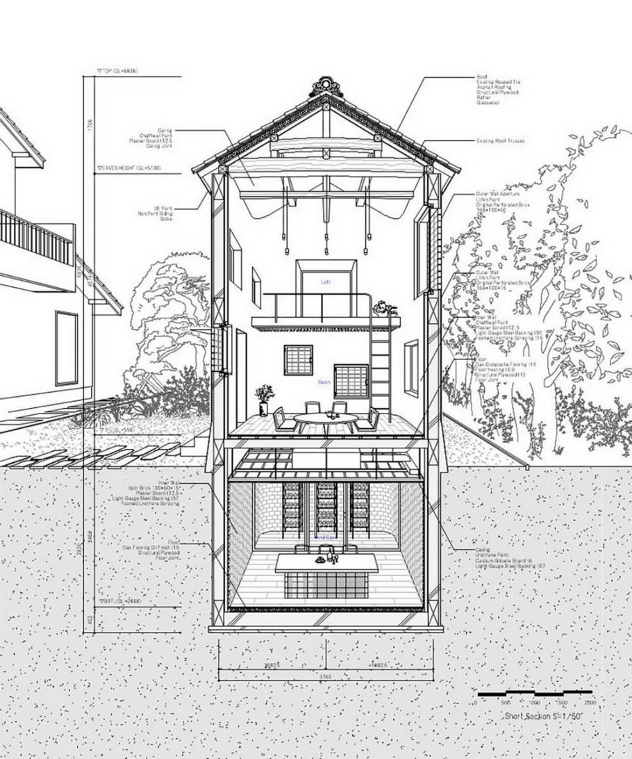 Дом с внутренним двориком планировка