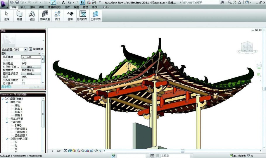 Японский дом чертеж