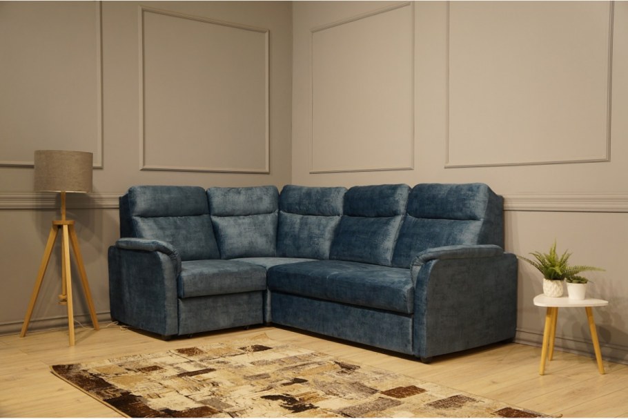 Диван комфорт-s Густав ПДУ цвет Хоуп 07/нубук грей