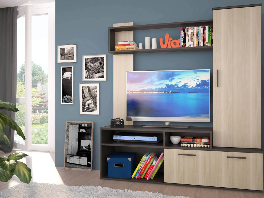 Диван прямой Шарль Люкс черный