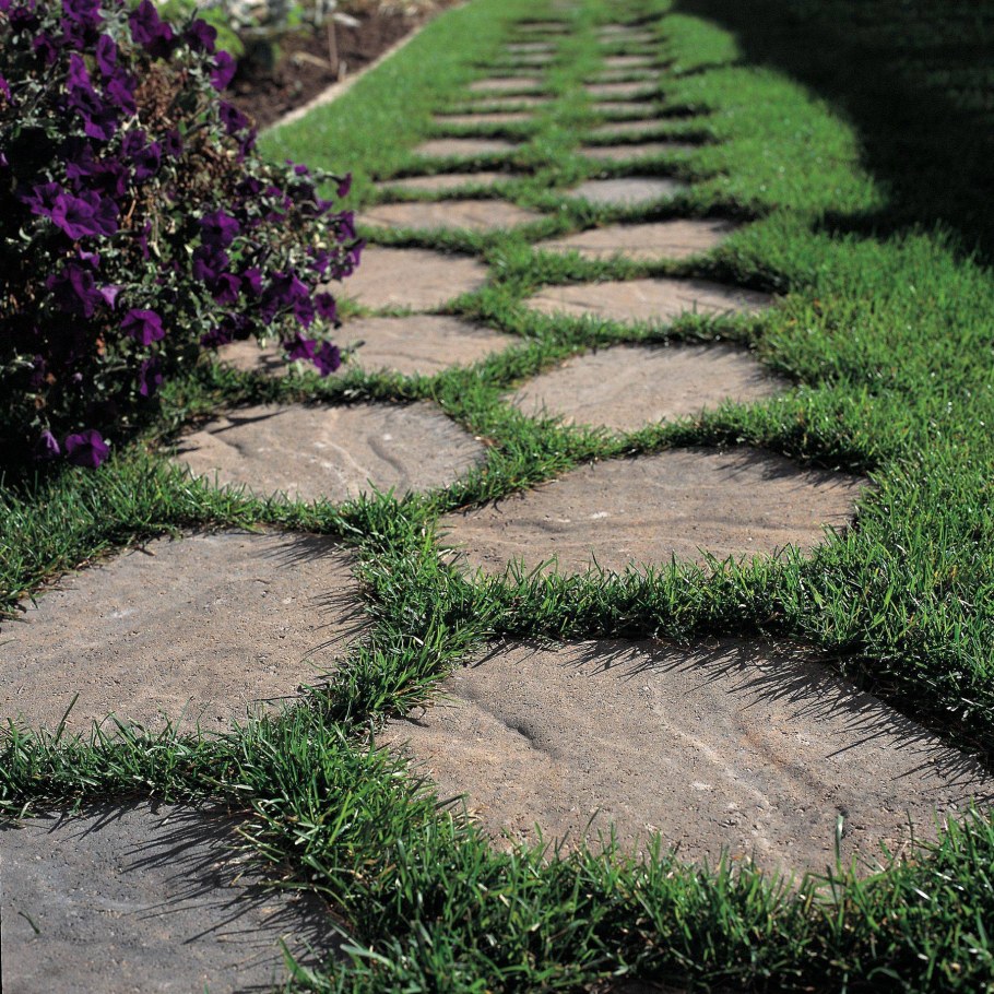 Дорожки на газоне