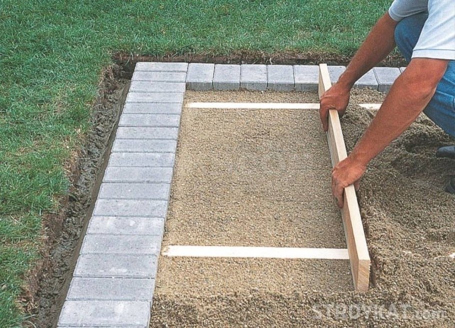 Гарцовка под брусчатку