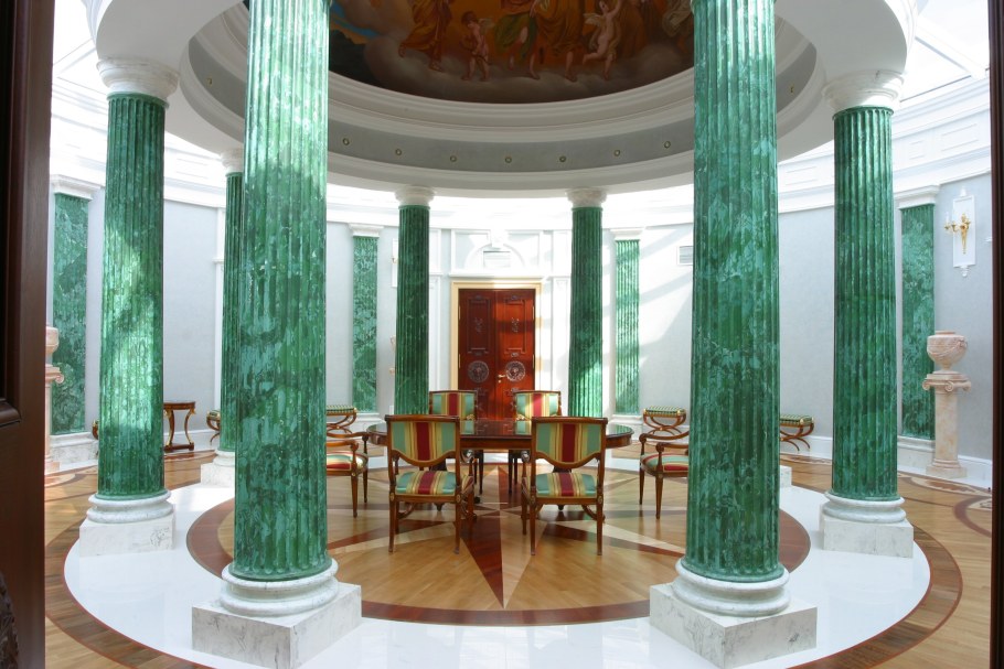 Малахитовая Ротонда Таврический дворец