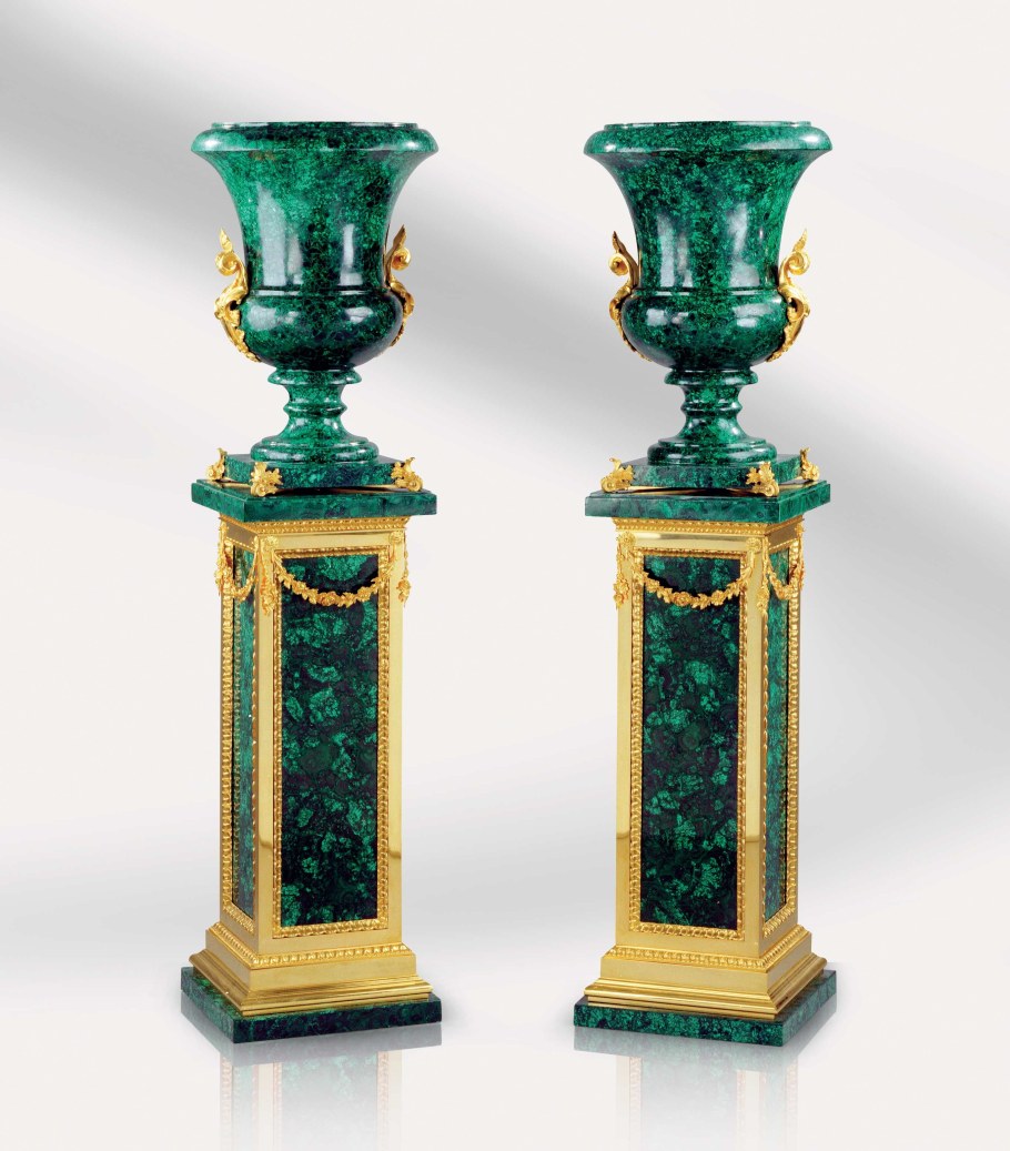 Малахитовые колонны