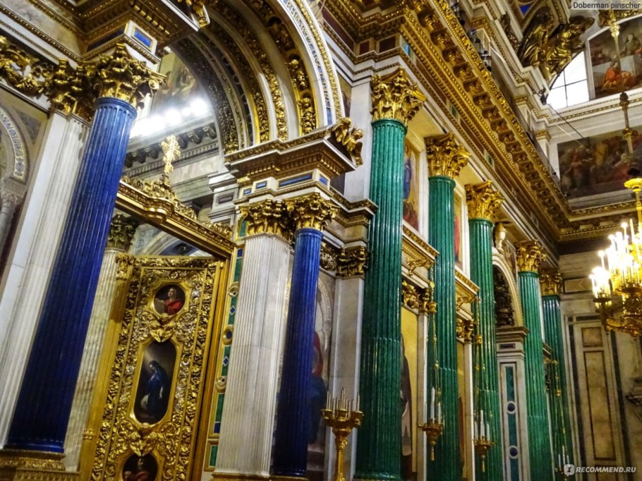 Исаакиевский собор пилястры