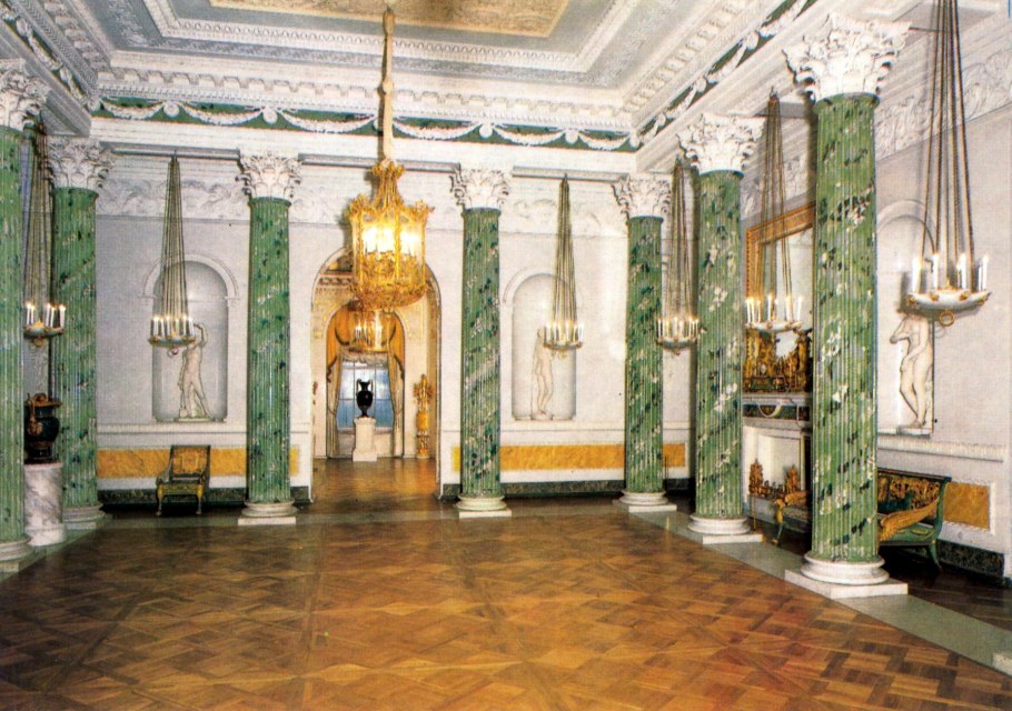 Павловский дворец греческий зал Камерон