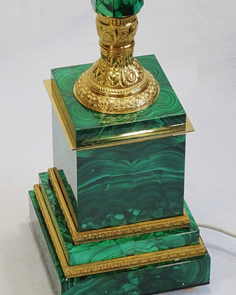 Салоники из малахита