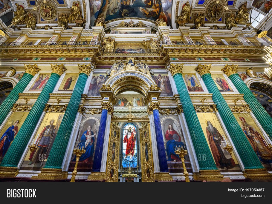 Исаакиевский собор в Санкт-Петербурге колонны