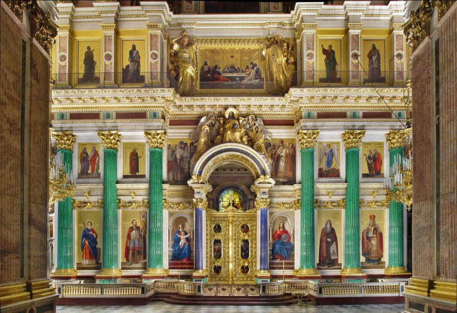 Исакиевский собор иконостас