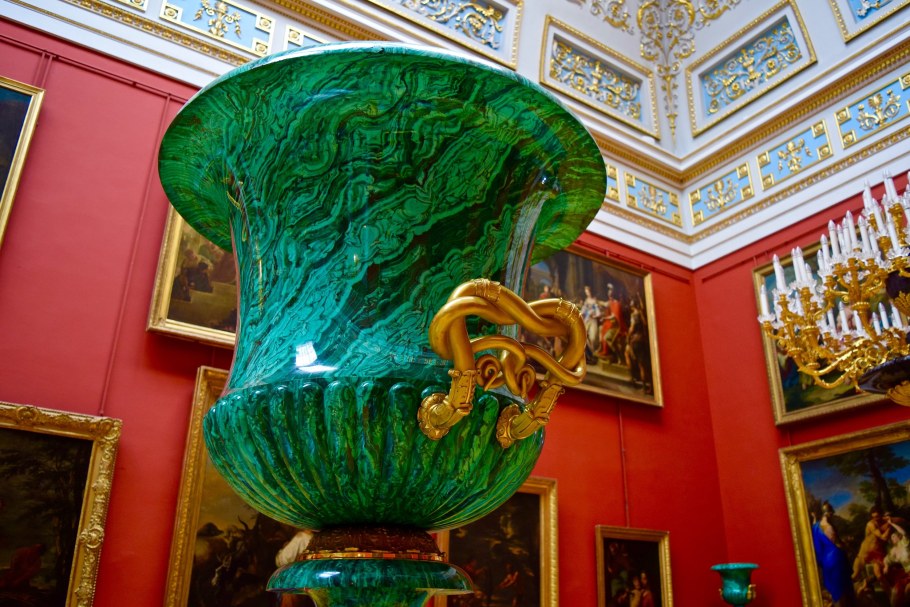 Малахитовая гостиная Эрмитаж