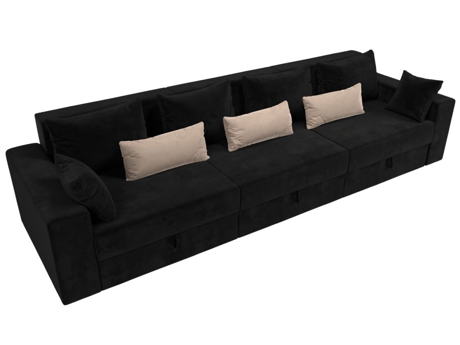 Диван прямой Мэдисон зеленый