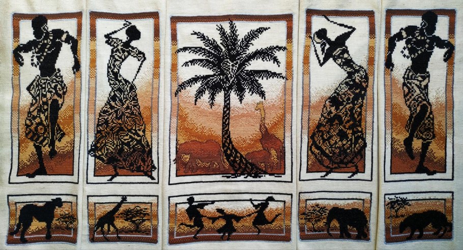 Вышивка африканские мотивы