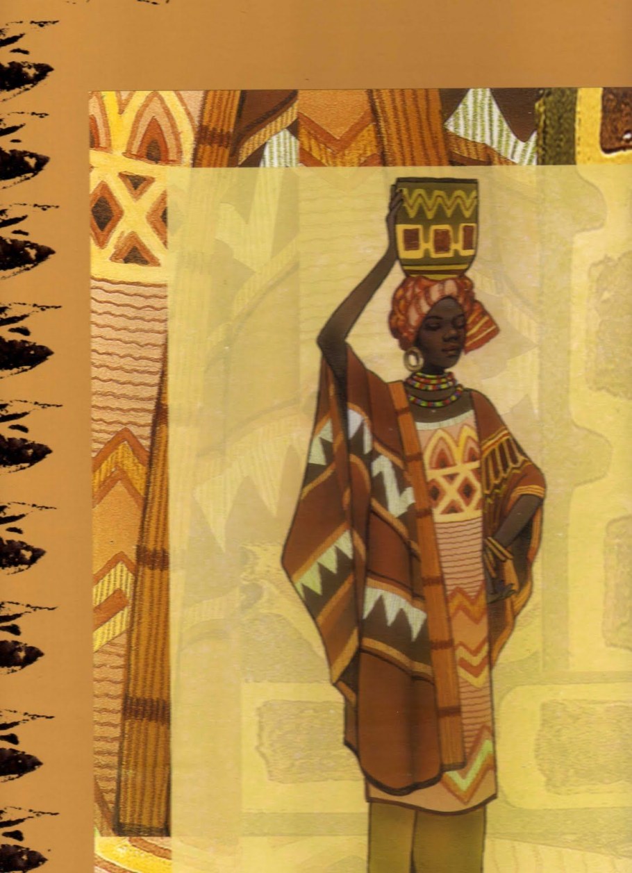 Африканские мотивы для декупажа