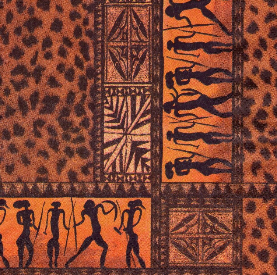 Панно в африканском стиле