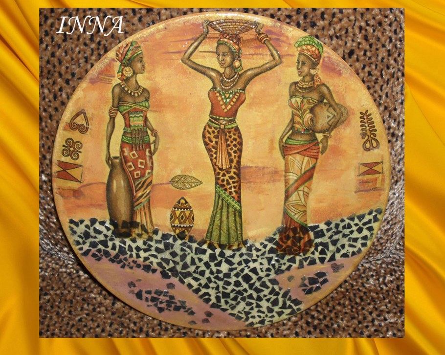 Декупажные салфетки африканские мотивы