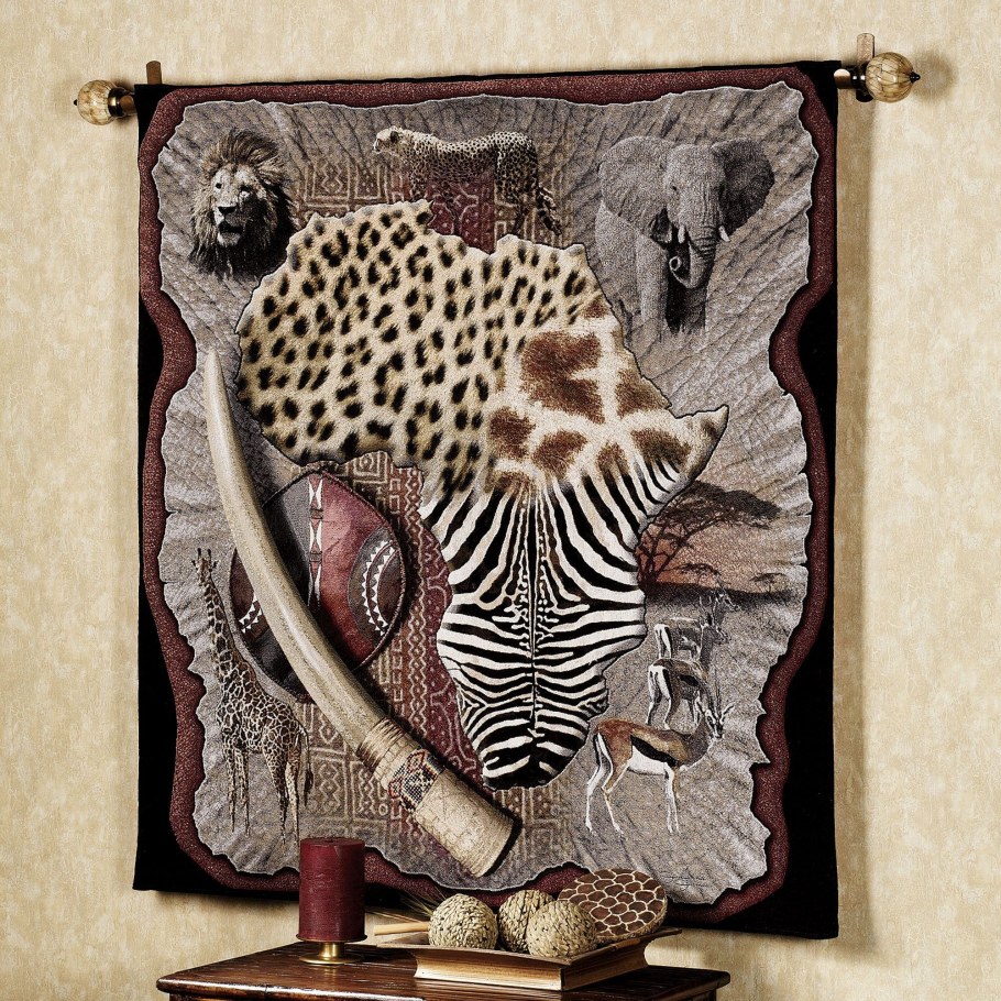 Панно в африканском стиле
