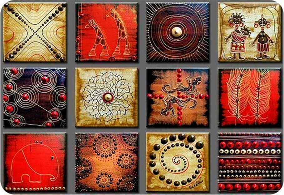 Плитка в африканском стиле