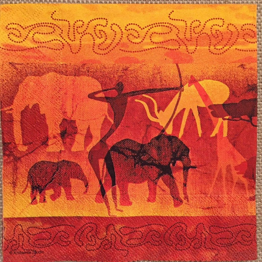 Салфетки для декупажа Африка