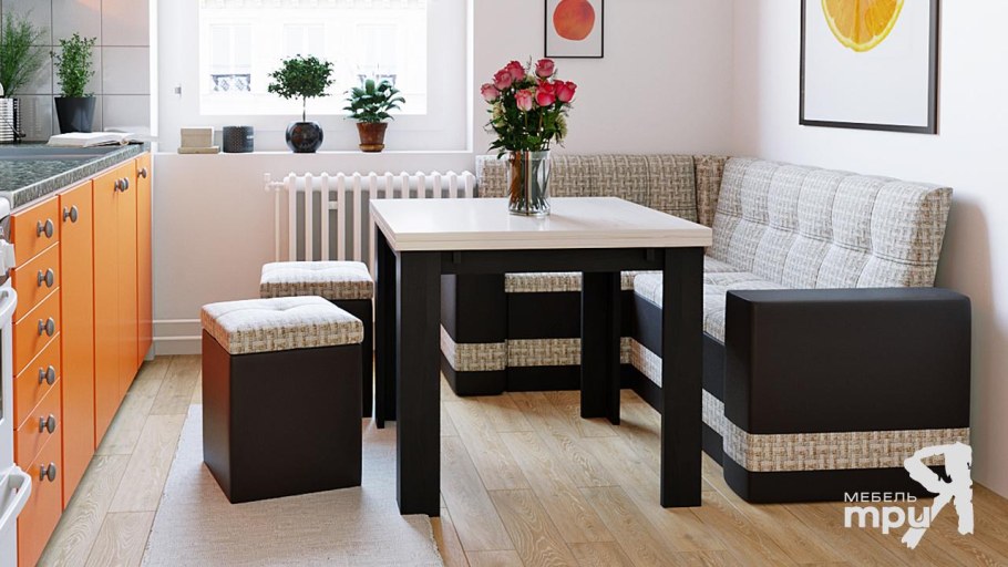 Обеденная зона для кухни