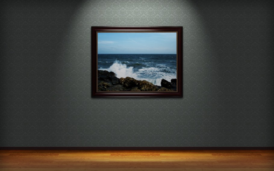 Картина стена