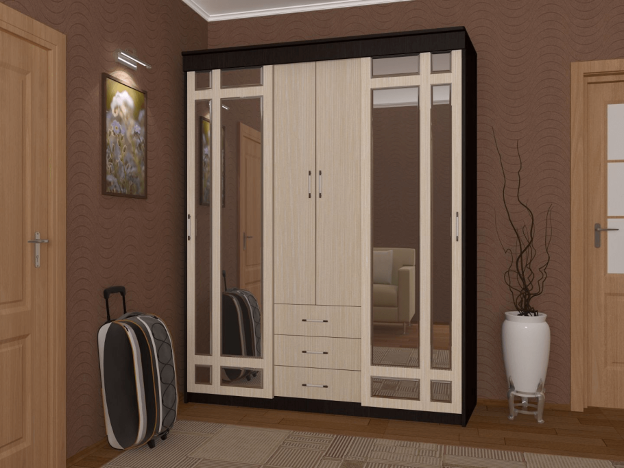 Шкаф-купе маэстро 1700х2200х610