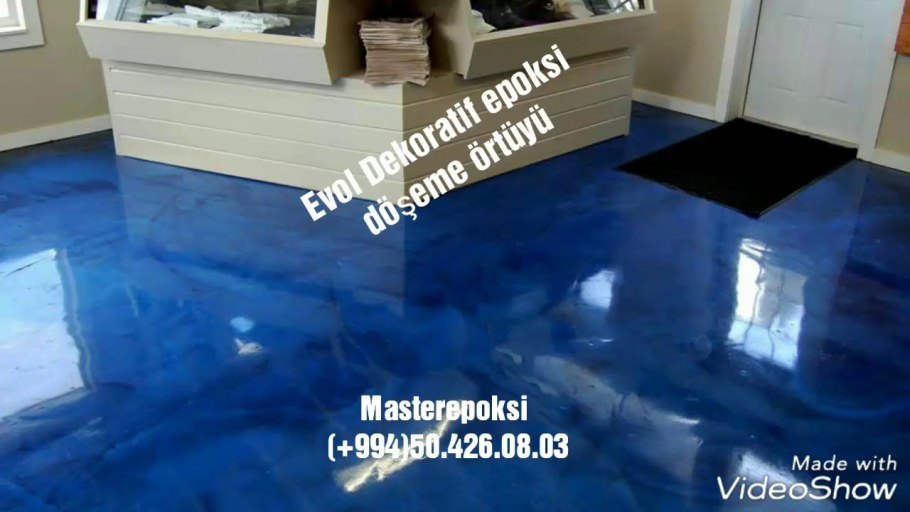 Наливной пол на полимерной основе