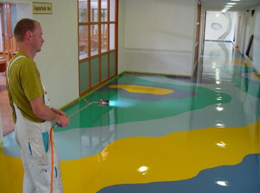 Эпоксидный наливной пол Epoxy Floor 3d