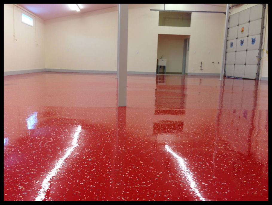 Полы с эпоксидным покрытием