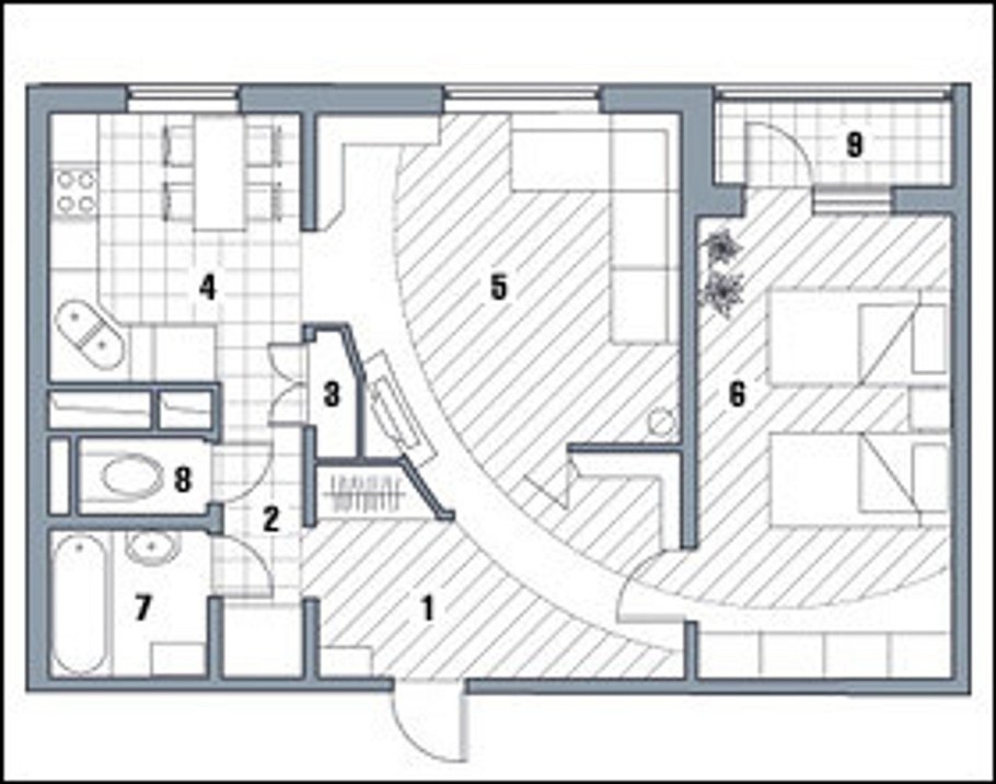 Перепланировка квартиры