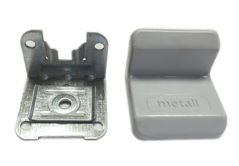 Навес регулируемый l-образный (металл) ch101/w, белый 35-12