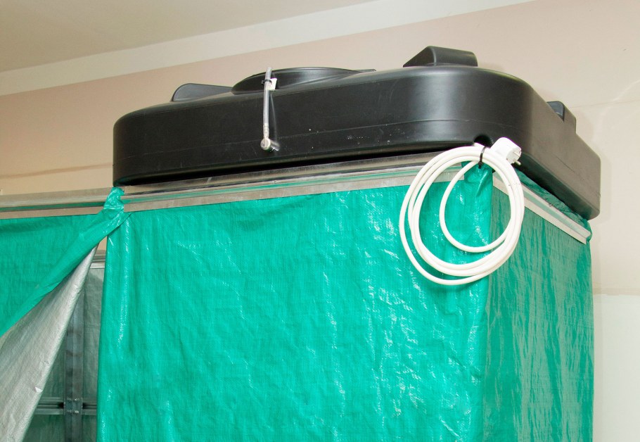 Бочка для душа с подогревом 220 литров артикул д1029