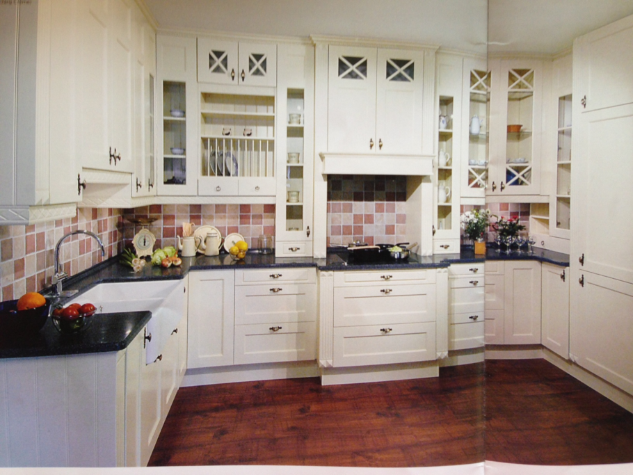 Кухня икеа Прованс п образная