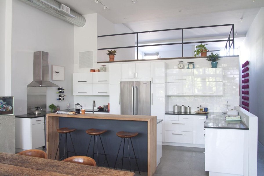 П образные кухни