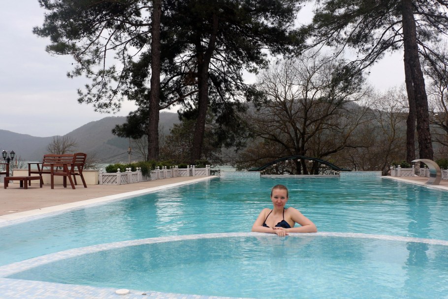 Зимний бассейн с подогревом