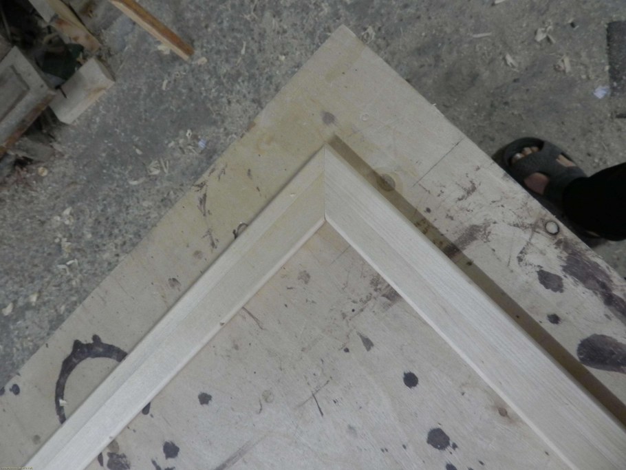 Усиление проемов толщиной 580 мм металлической обоймой