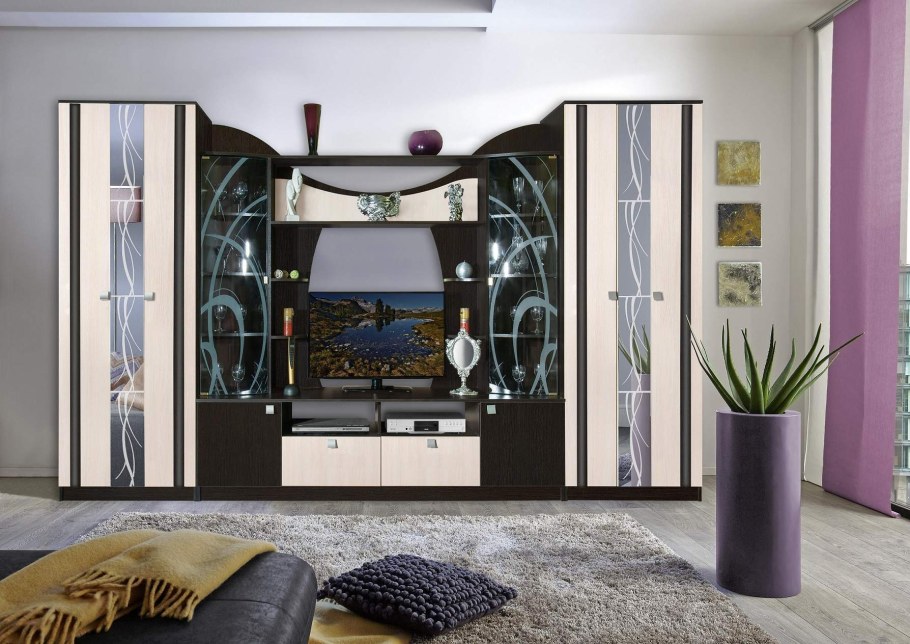 Стенка Мадрид 4 мебель Маркет