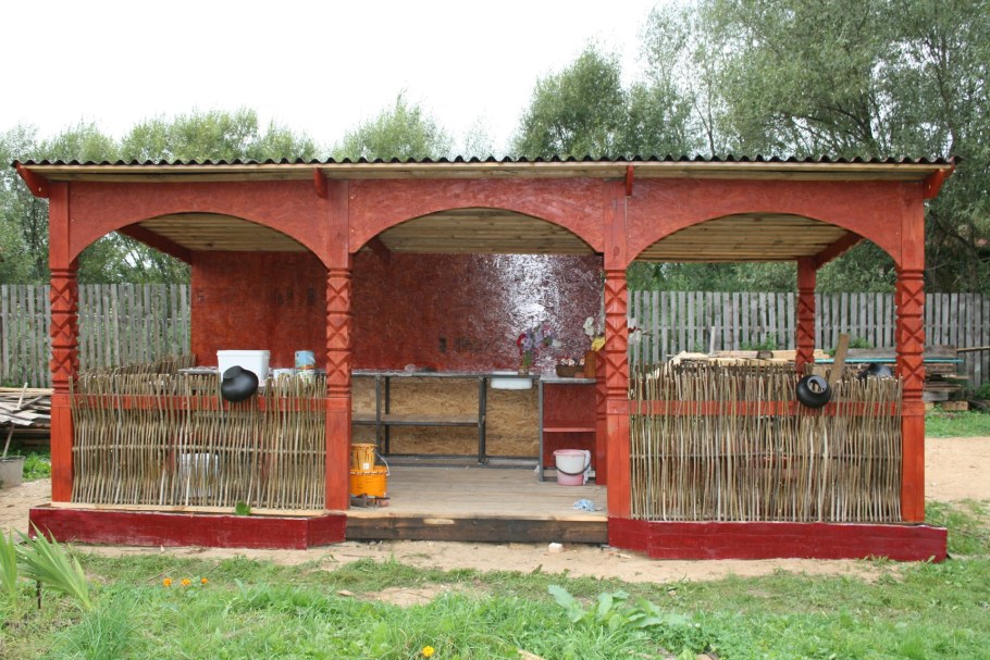 Беседка для дачи