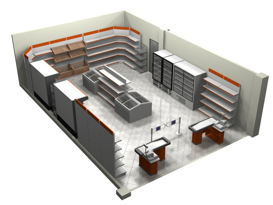 Торговое оборудование из фанеры