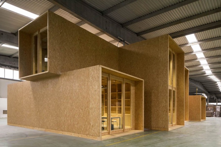 Двухэтажный офис в стиле лофт