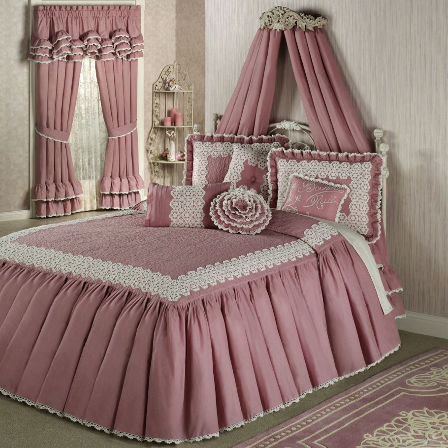 Покрывало на кровать для девочки