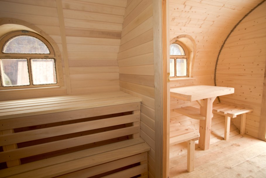 Мобильная баня из бруса конструкция