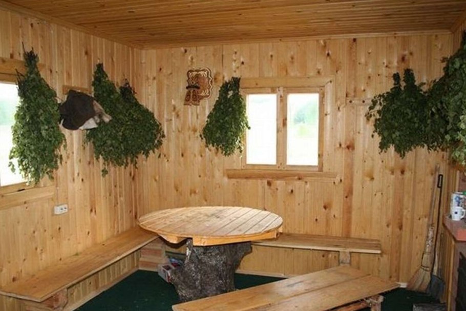 Баня с парилкой и сауной 2/3