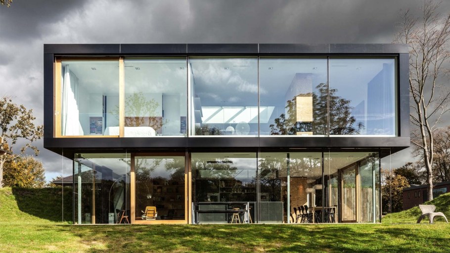 Терраса с панорамными окнами