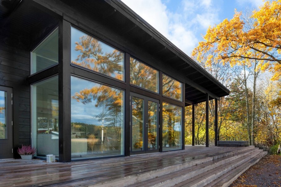 Дома с панорамным остеклением