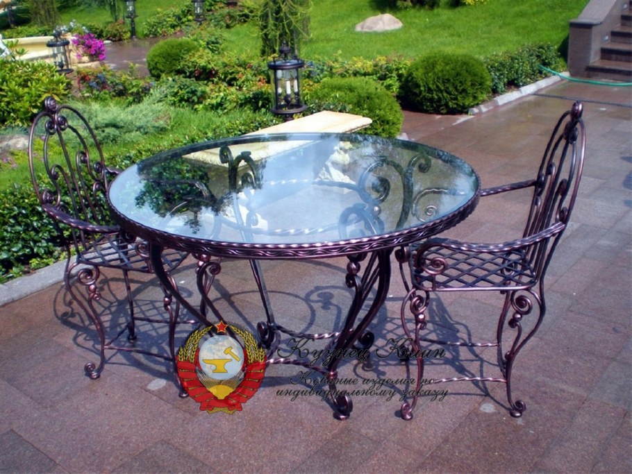 Кованая Садовая мебель